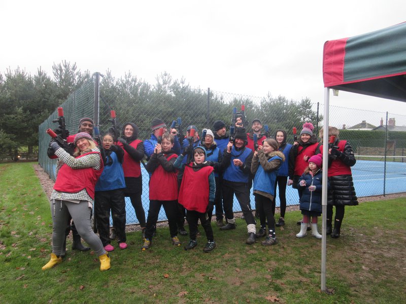 Laser Tag Family Gathering on the Welsh Borders