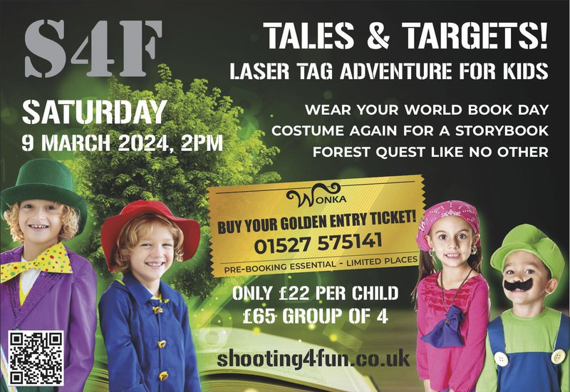 World Book Day Laser Tag Adventure